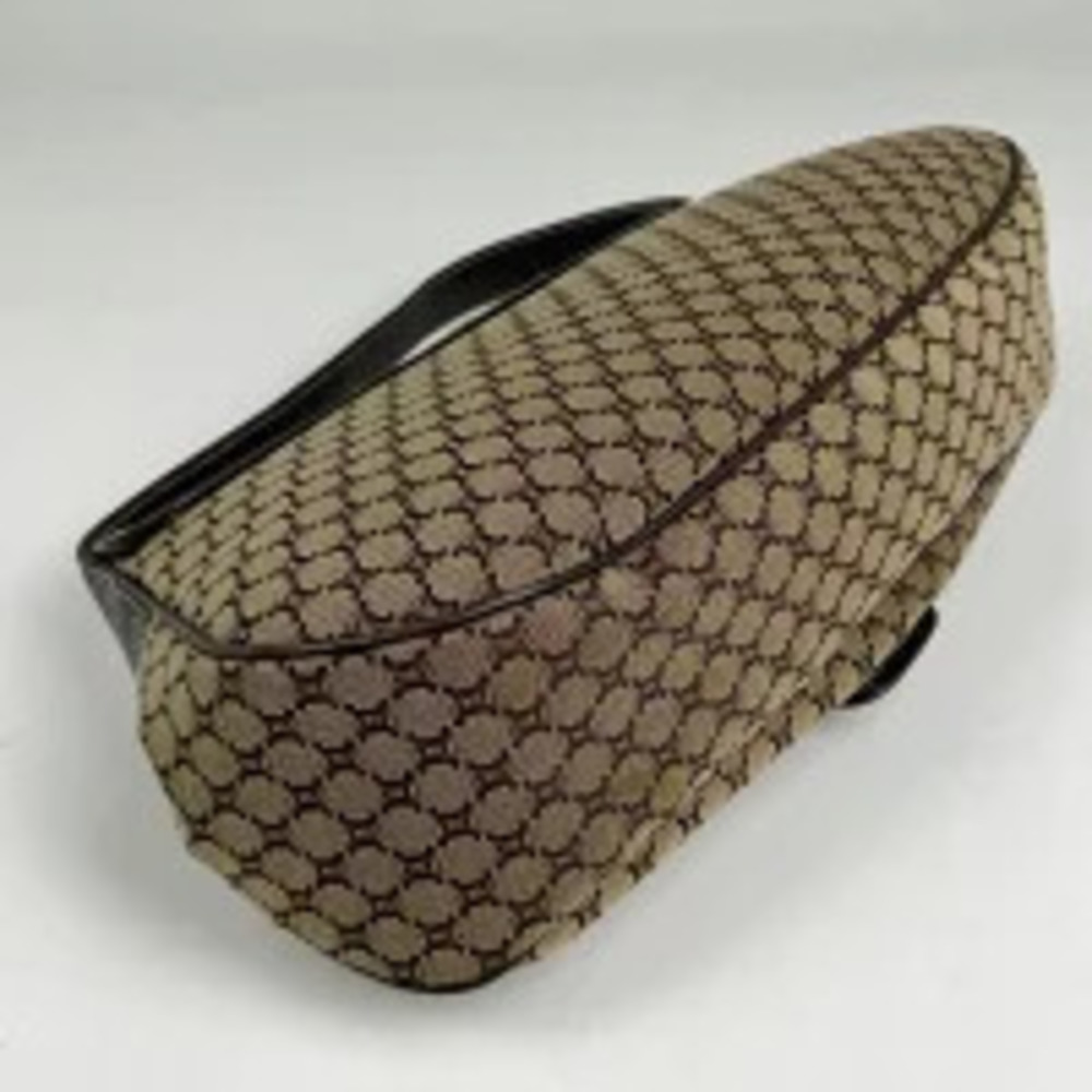 Celine Hobo Canvas Brown Macadam Handbag Brown